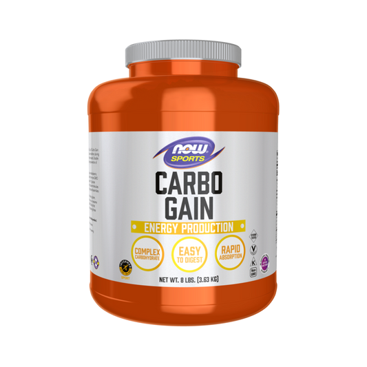 NOW Sports-Carbo Gain Powder 28 Servidas