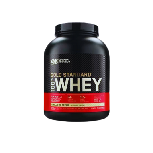 Optimum Nutrition Gold Standard 100% Whey 5Lbs (73 servidas)