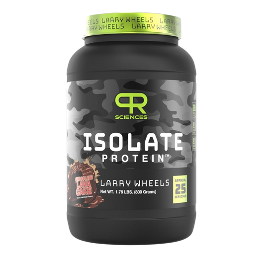 Larry Wheels Proteína en Polvo 100% isolate 1.76 lbs (25 servidas)