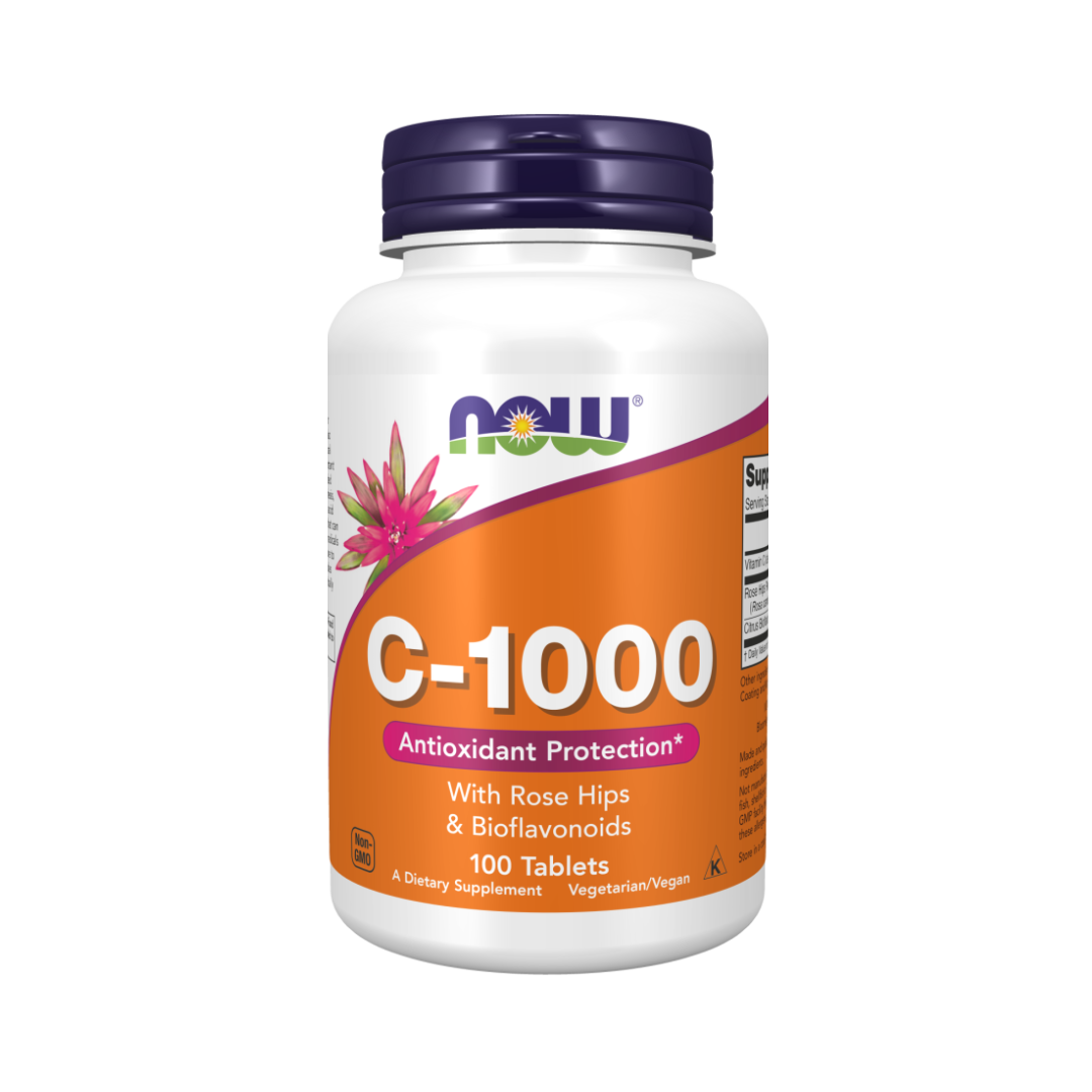 Now Vitamin C-1000- 100 tabletas