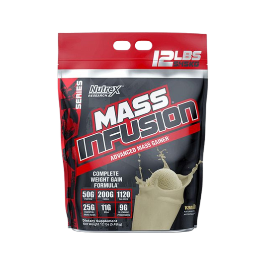 Mass Infusion Nutrex 12 lbs (19 servidas)