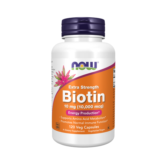 Now Biotin 10 mg-10,000 mcg