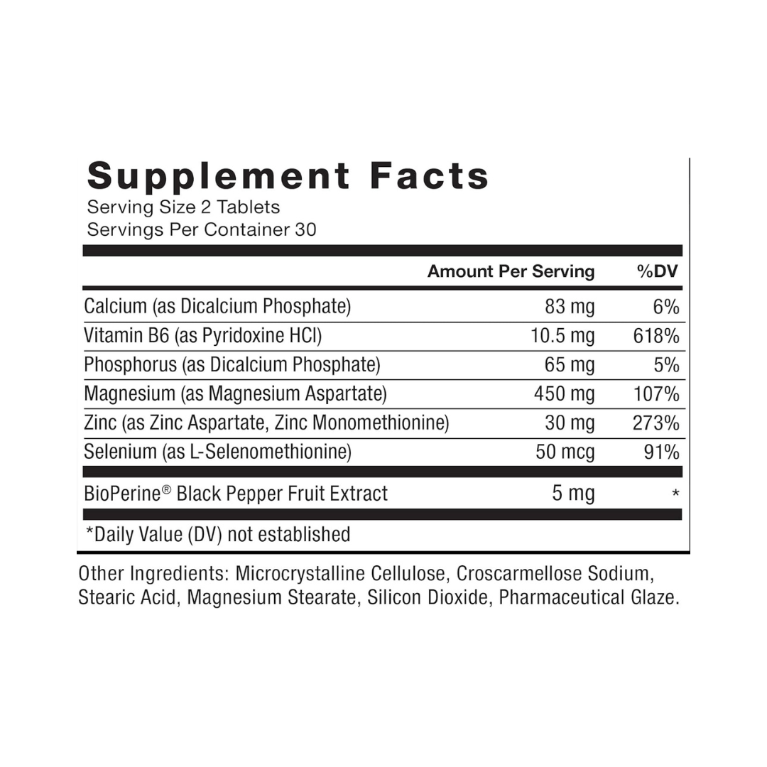 Force Factor Aspartato de Zinc y Magnesio - Suplemento para Aumentar Testosterona y Rendimiento 60 Tabletas