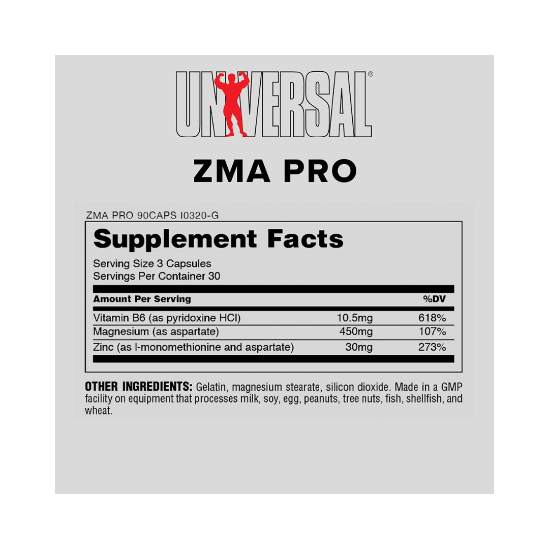 Universal ZMA Pro - 90 Cápsulas